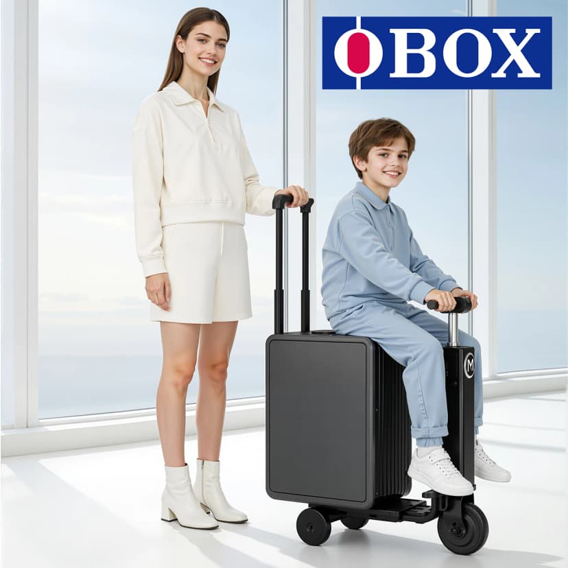 OBOK MYBOX Bagage motorisé électrique – Valise-trottinette