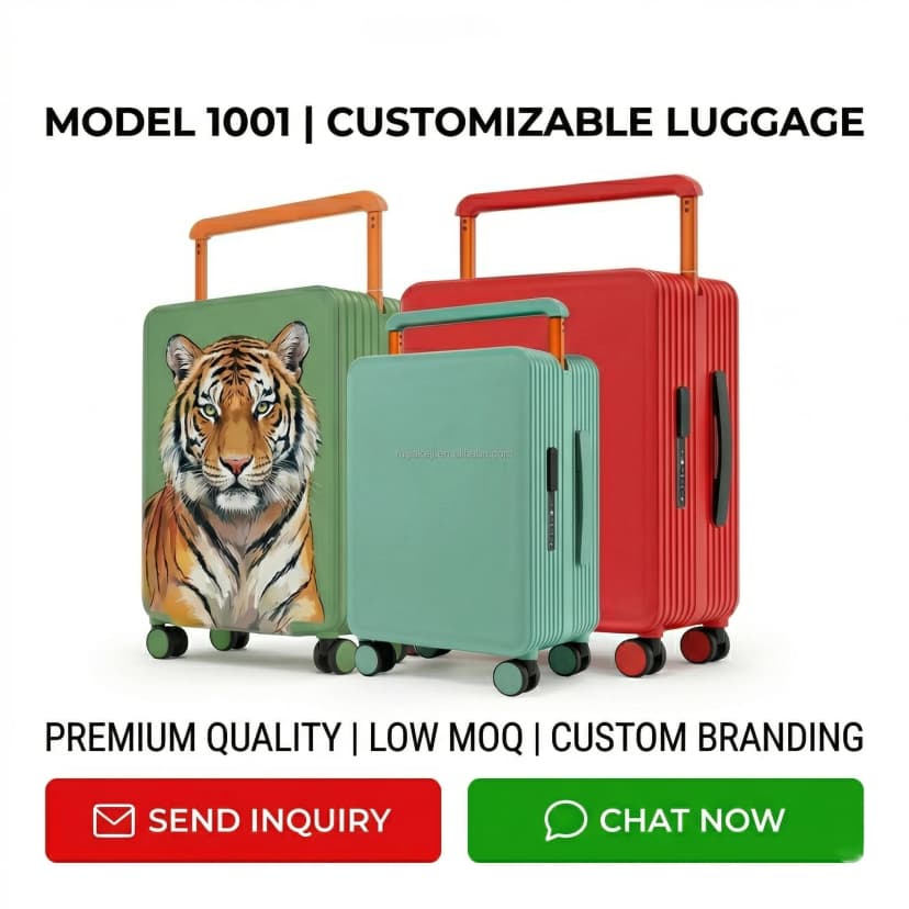 Modèle 1001 Bagage personnalisable - Sac de voyage de qualité supérieure