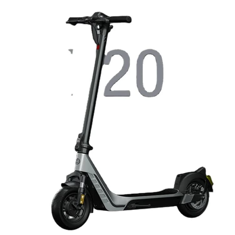 Trottinette électrique pliable haute vitesse 48 V - Pneus de 10 pouces
